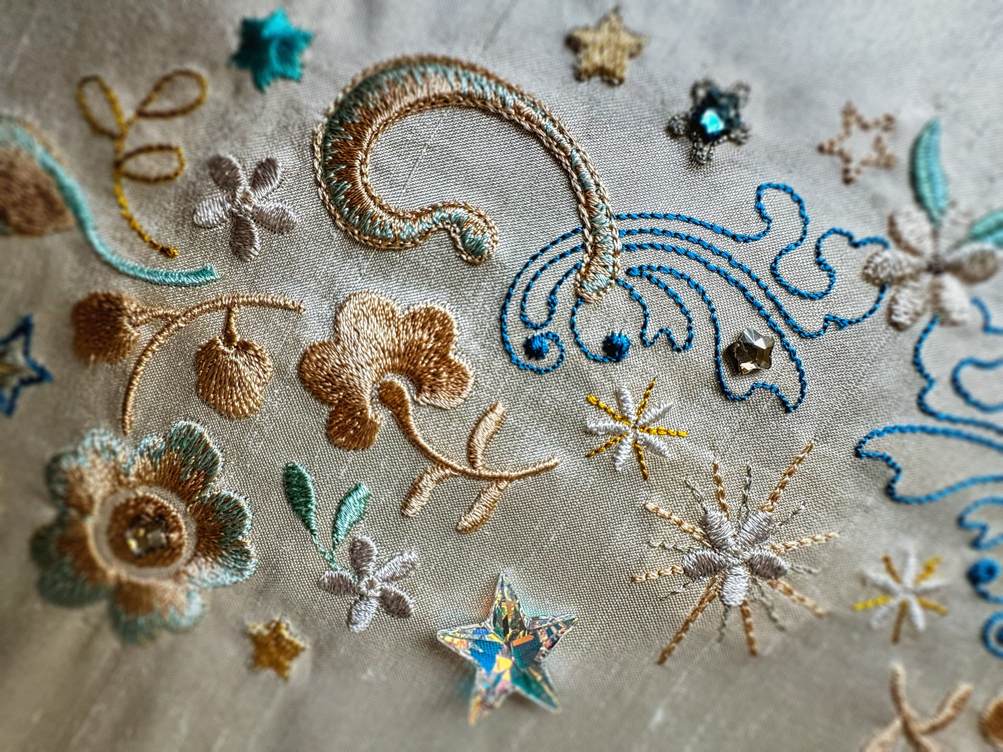 Dazzling Details: The Magic of Machine Embroidery designs