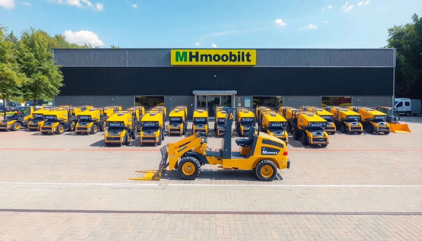 Baggervermietung Hannover – Modernes Mietzentrum mit freundlichem Team und vielfältigen Baumaschinen.