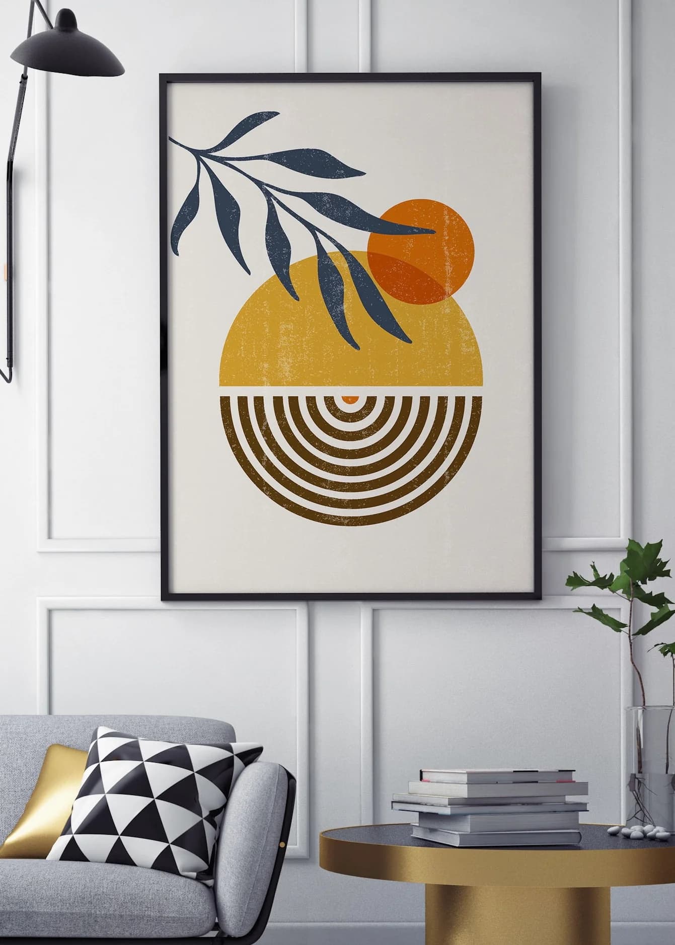 So verleihen moderne wandbilder Wohnzimmer und Schlafzimmer mehr Persönlichkeit