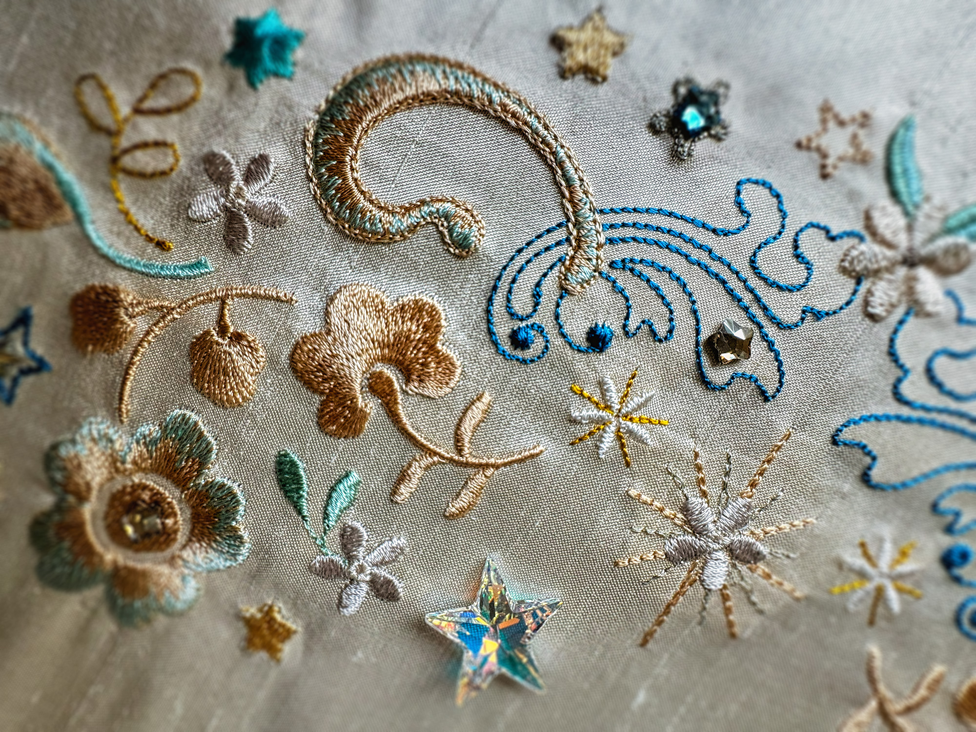 Dazzling Details: The Magic of Machine Embroidery designs