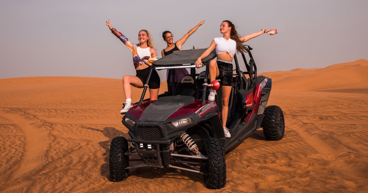 Buggy-Safari in Dubai: Erobern Sie die Dünen bei einem unvergesslichen Wüstenabenteuer