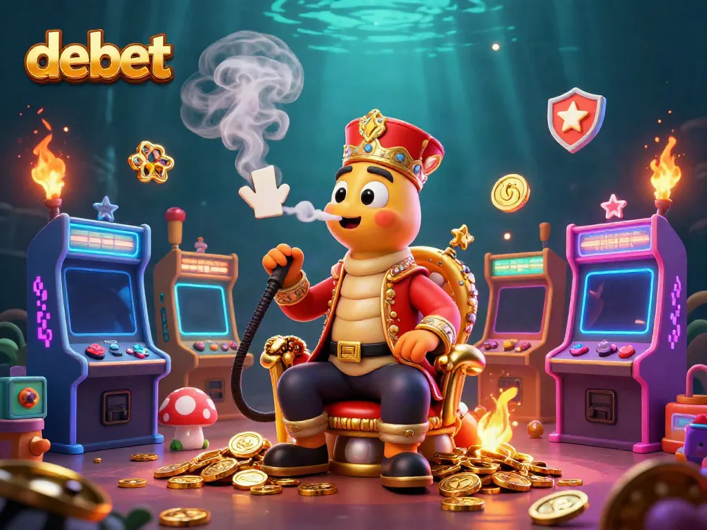 Engage in thrilling casino fun with debet's dynamic gaming scene filled with excitement.