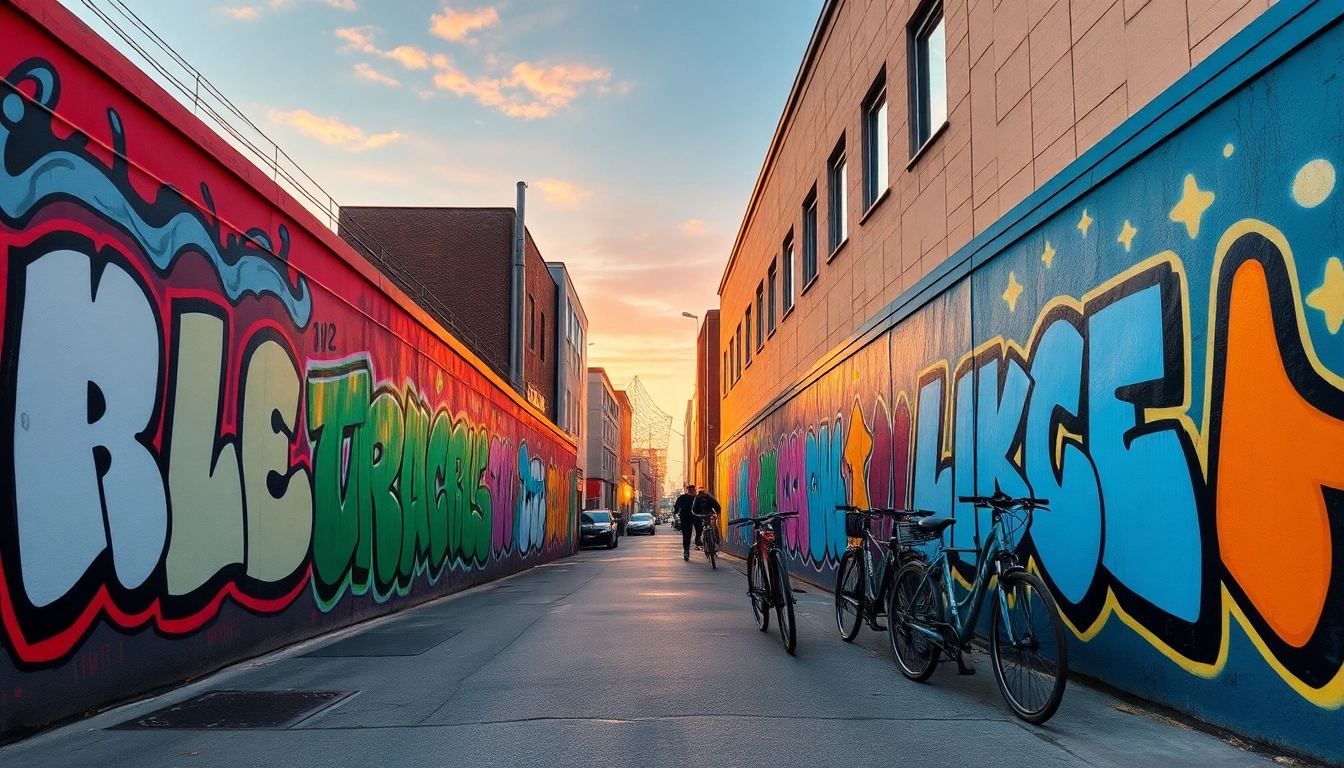 Entdecke beeindruckende Graffiti Düsseldorf, die die Stadt mit Farben und kreativen Designs erhellen.