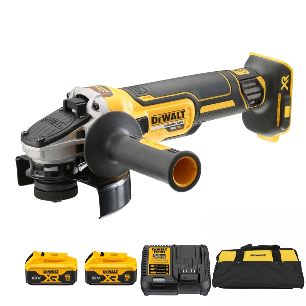 Vorteile der Spindelarretierung beim DeWALT Winkelschleifer