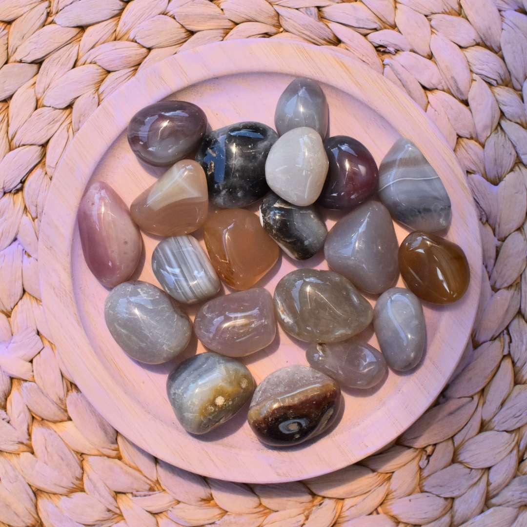 Balance im Alltag – achat Steine bei CrystalScents entdecken