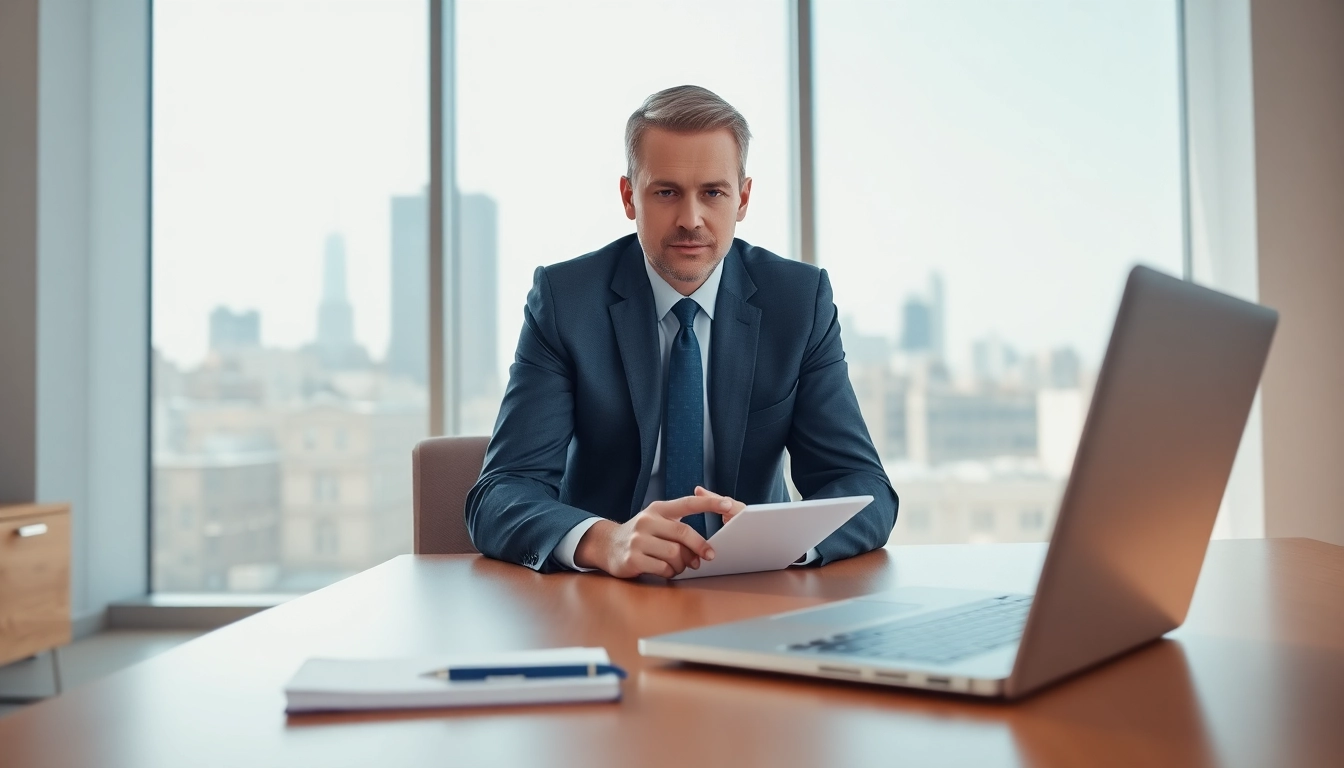 Headhunter Schweiz berät professionell einen Kandidaten in einem modernen Büro.