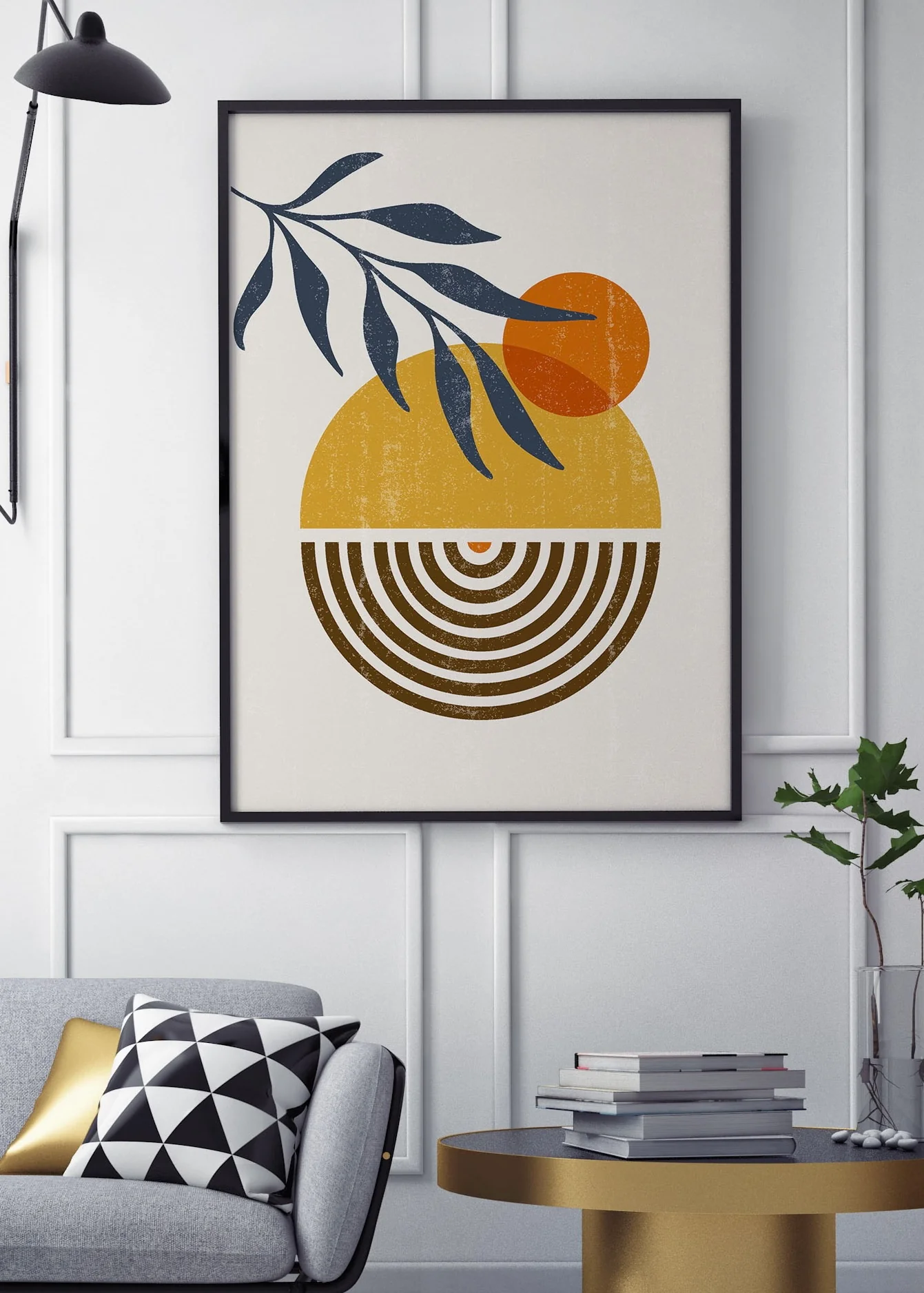 So verleihen moderne wandbilder Wohnzimmer und Schlafzimmer mehr Persönlichkeit