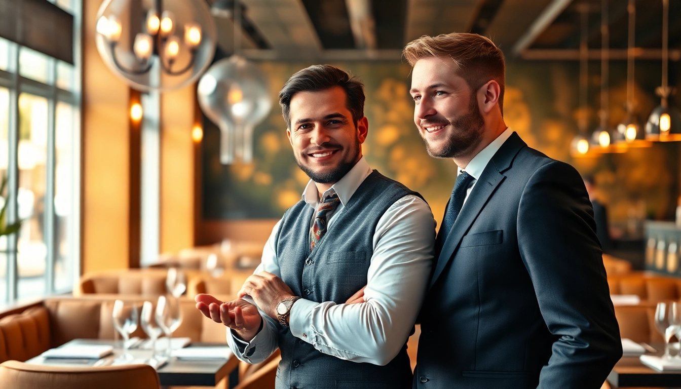 Headhunter Gastronomie engagiert sich leidenschaftlich für die Rekrutierung von Spitzenkräften in einem stilvollen Restaurant.