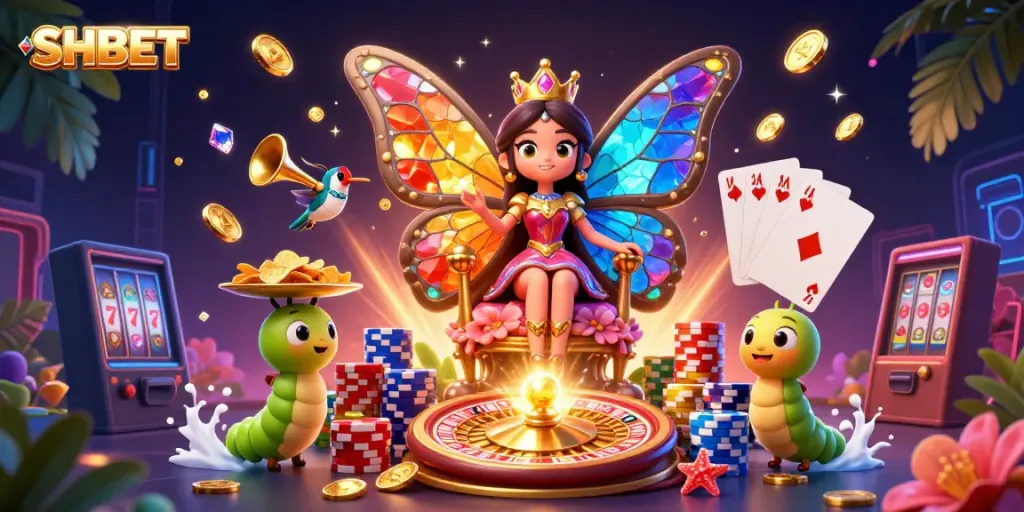 Engage in thrilling gaming adventures with SHBET's captivating online casino experience, showcasing vibrant visual elements.