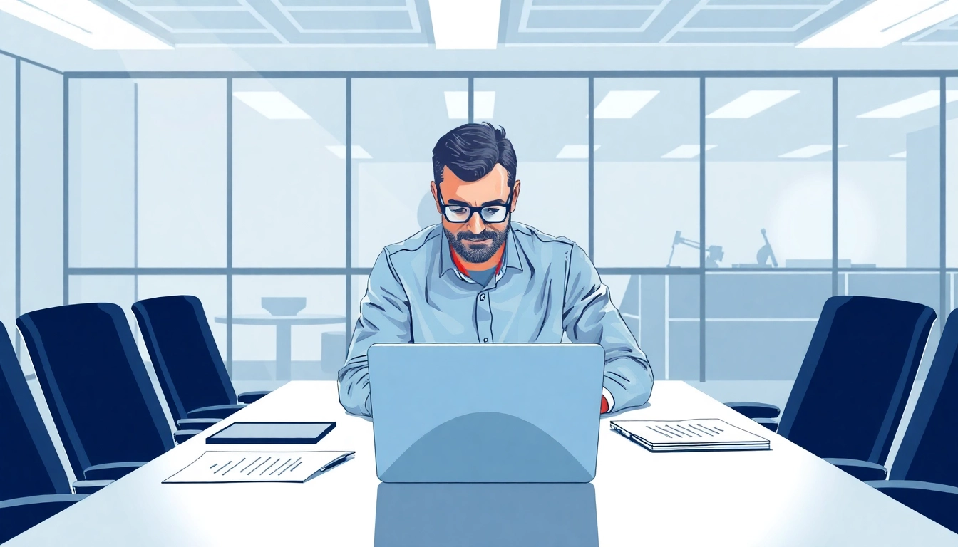 Headhunter sucht aktiv nach Vertriebsspezialisten finden für ihre Kunden in einem modernen Büro.