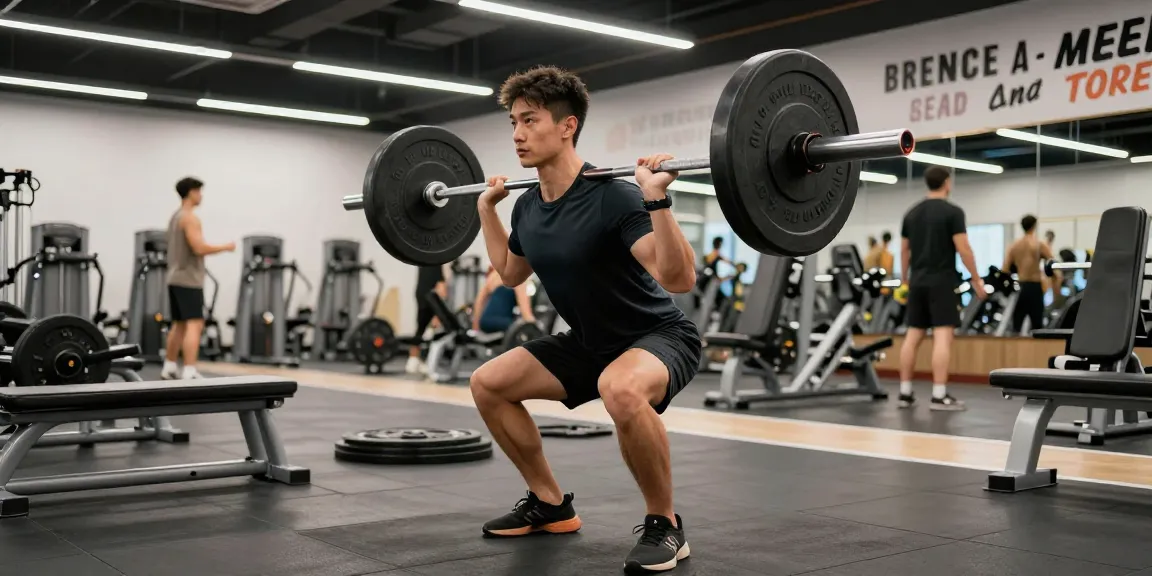 Akra Labs Steroid Shop - Athlet im Fitnessstudio hebt Gewichte für optimale Leistung.