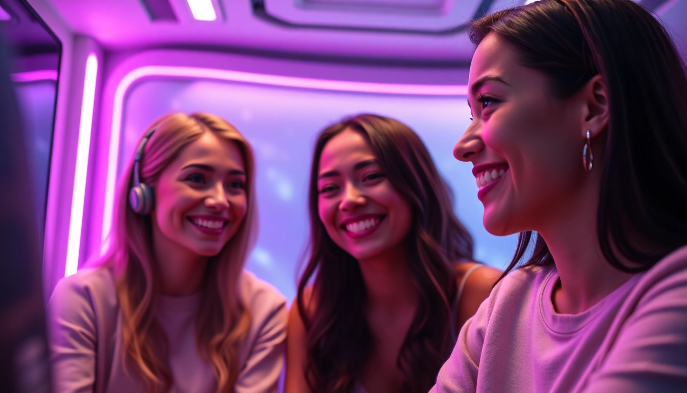 Engaging with diverse AI avatars in a friendly virtual chat room focused on porn ai chat.