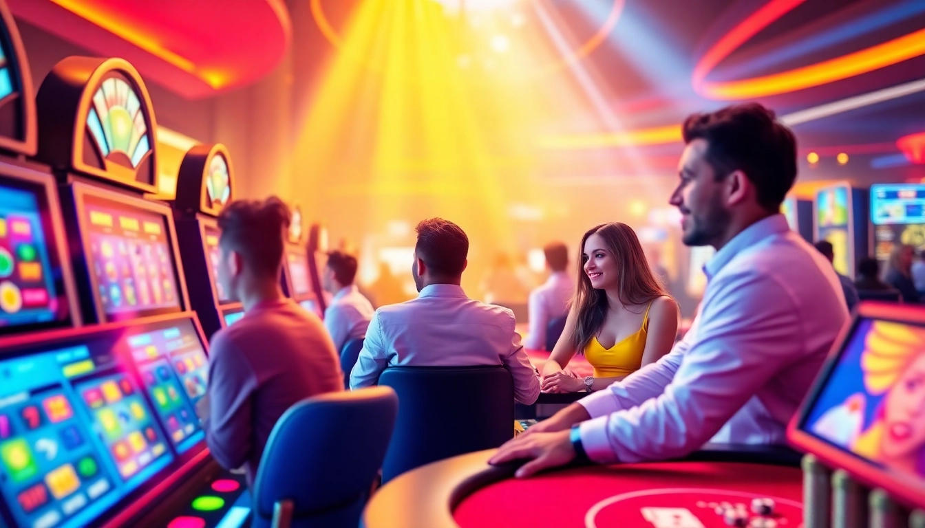 Experience the thrill at an online casino in Schweiz with engaging games and vibrant visuals.