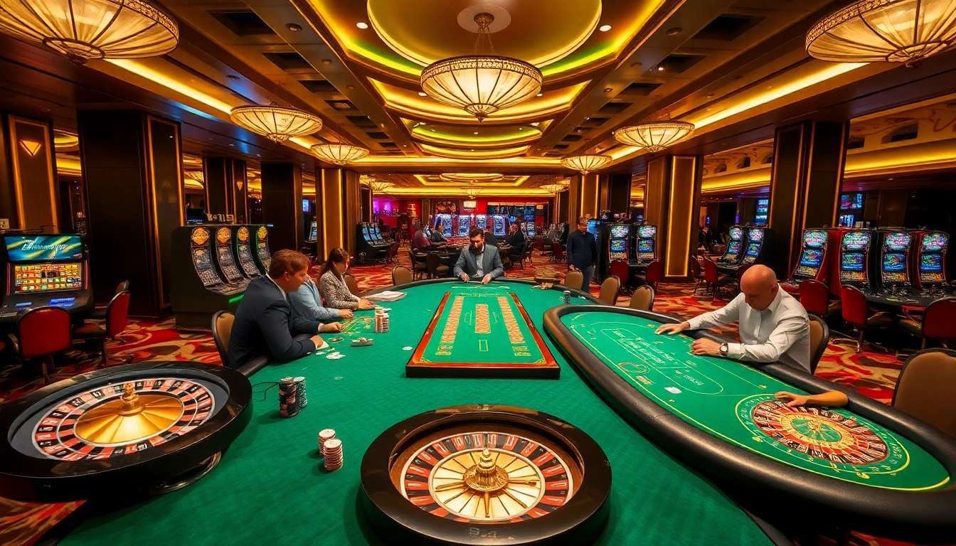 Experience excitement at nv casino with players engaged in lively games and glamorous settings.