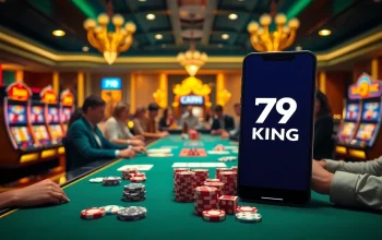 Engaging players at a 79KING casino table enjoying an exciting gaming experience.