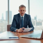 Headhunter Schweiz berät professionell einen Kandidaten in einem modernen Büro.