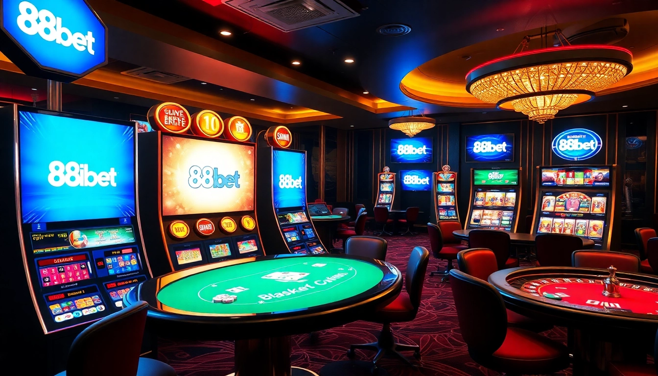 Experience thrilling online gambling at 88i bet with vibrant casino games and enticing promotions.