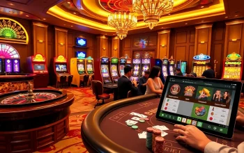 Experience thrilling gameplay at RR88 with vibrant casino tables and exciting gambling action.