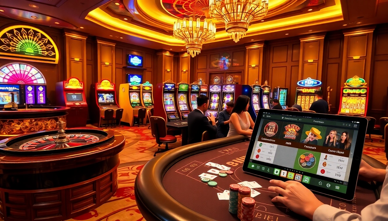 Experience thrilling gameplay at RR88 with vibrant casino tables and exciting gambling action.