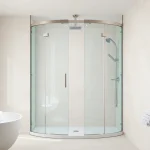 Funktionale sonni Duschkabine 90x90 in modernem Badezimmer mit elegantem Design und hellem Licht.