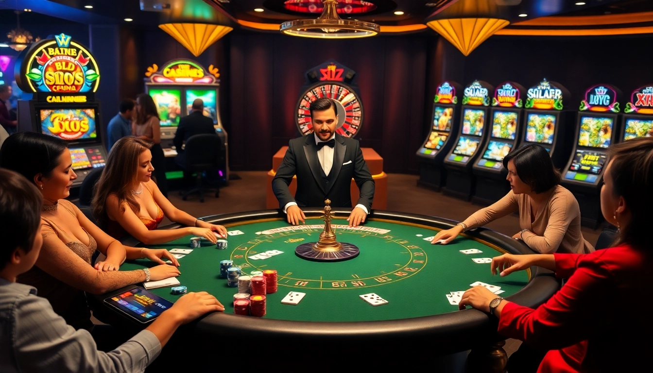 Experience real-time betting action at https://f168.sarl/ with vibrant poker and roulette tables.