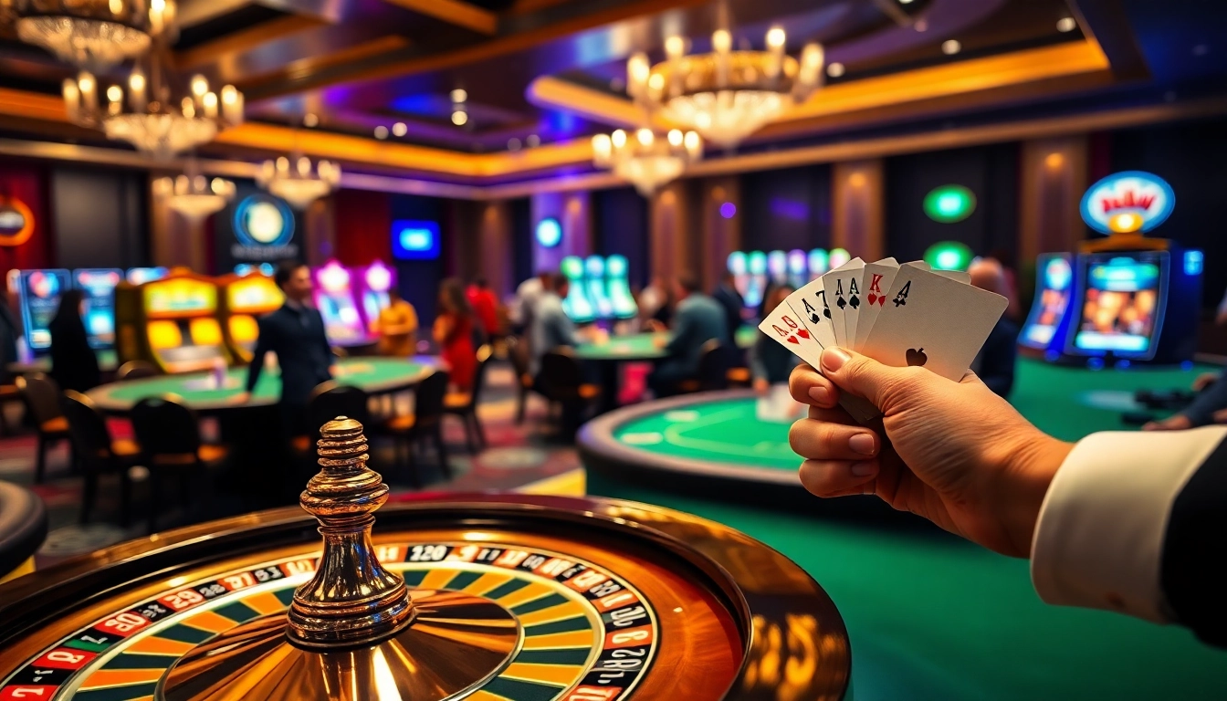 Join the excitement at TT88 casino with vibrant poker chips and thrilling roulette action.