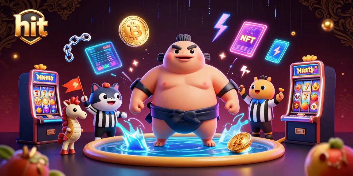 Hit the jackpot with vibrant slot machines featuring a fugu fish referee and seahorse fans in the scene.
